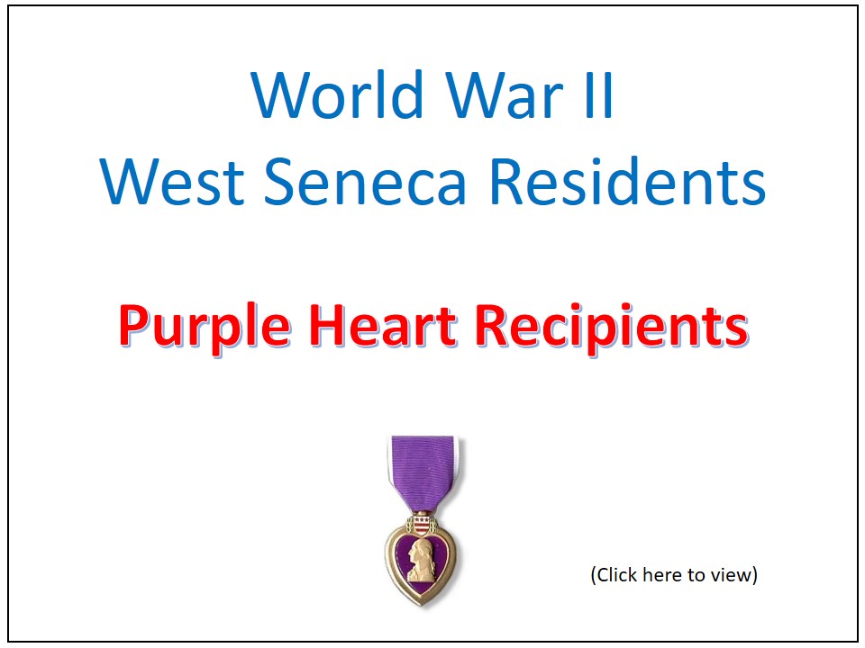 Purple Heart Recipients List